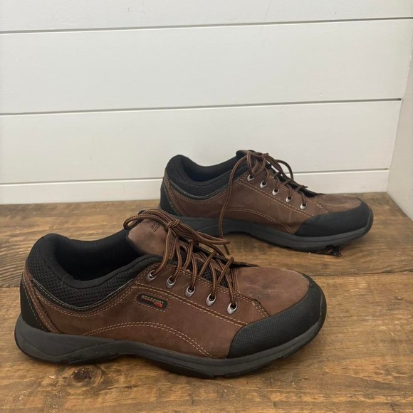 Rockport Men's Chranson Brown Leather Hiking or Walking Shoes Size 10.5 - Picture 1 of 8